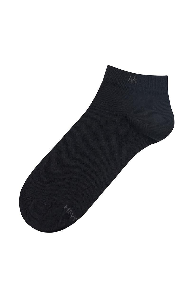 Hemington Pamuklu Siyah Kısa Sneaker Çorabı. 2 Hemington Pamuklu Siyah Kısa Sneaker Çorabı. 2