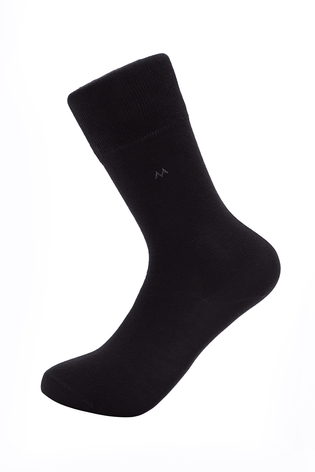 Pamuklu Siyah Üçlü Çorap Seti