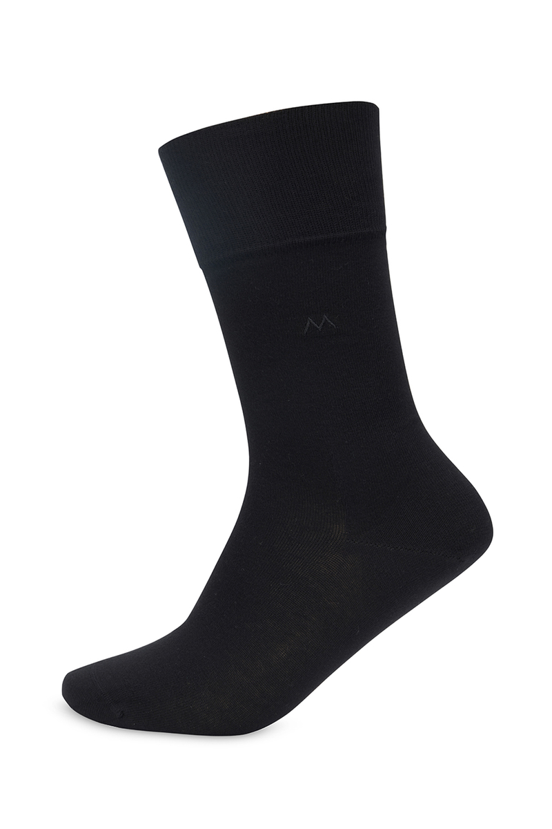 Hemington Pamuklu Siyah Yazlık Çorap. 1
