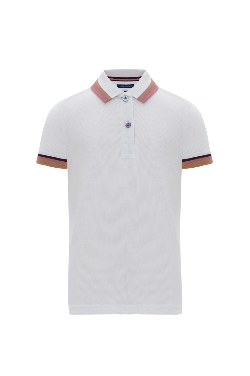 Hemington Pike Pamuk Beyaz Çocuk Polo T-Shirt. 7 Hemington Pike Pamuk Beyaz Çocuk Polo T-Shirt. 7