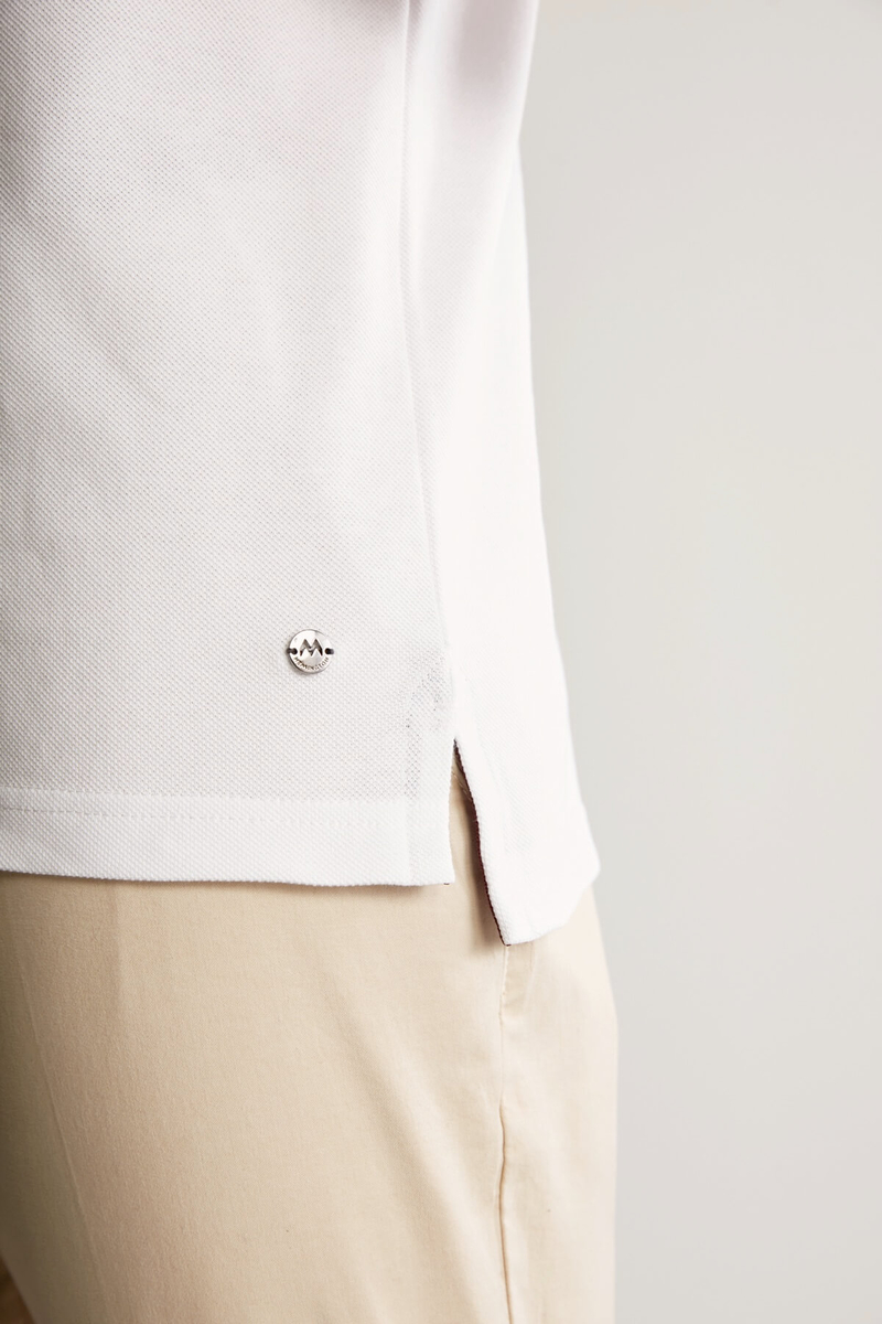 Hemington Pike Pamuk Beyaz Polo T-Shirt. 7