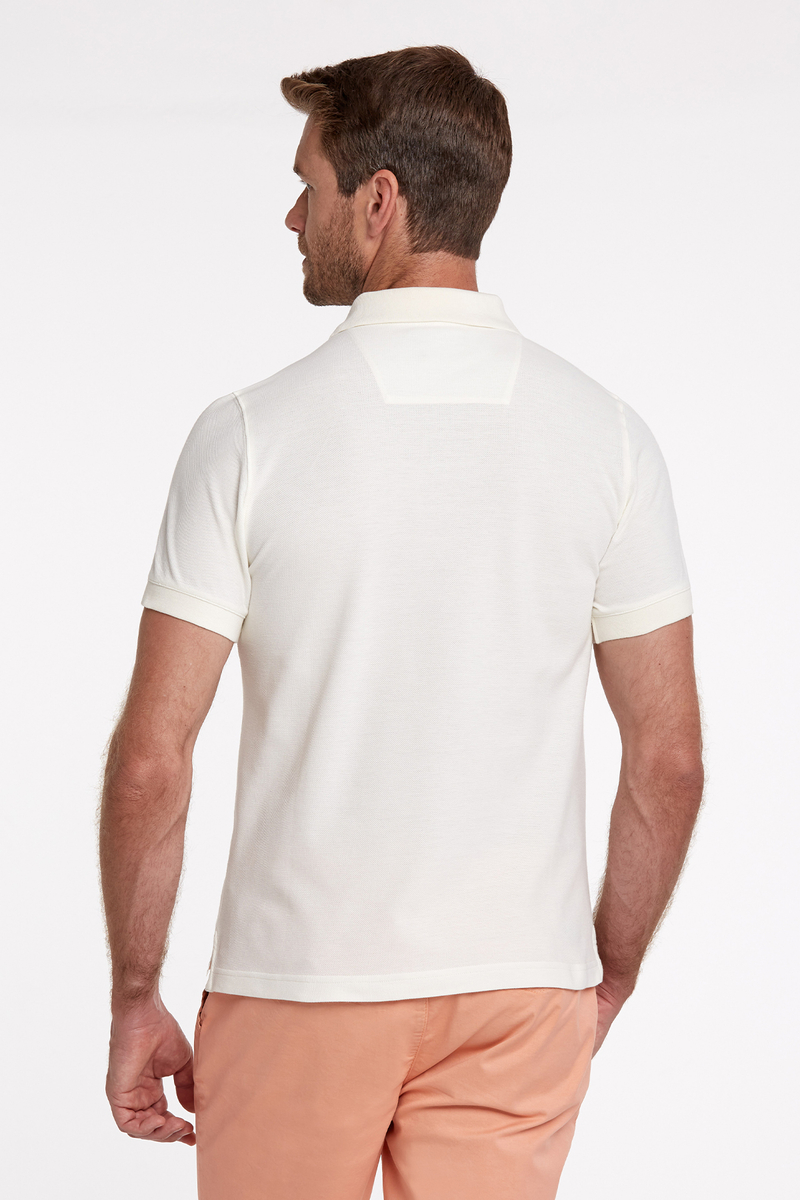 Hemington Pike Pamuk Kırık Beyaz Polo T-Shirt. 6 Hemington Pike Pamuk Kırık Beyaz Polo T-Shirt. 6