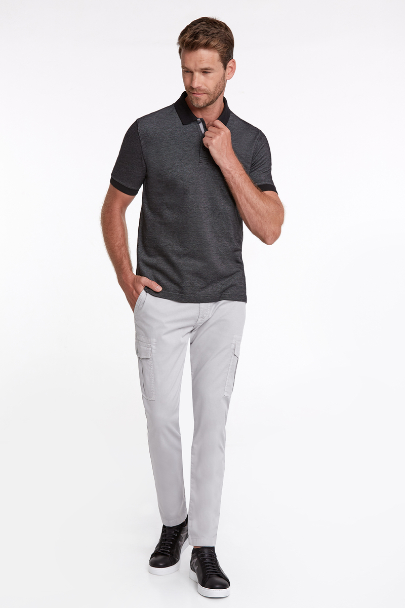 Hemington Pike Pamuk Siyah Polo T-Shirt. 2 Hemington Pike Pamuk Siyah Polo T-Shirt. 2