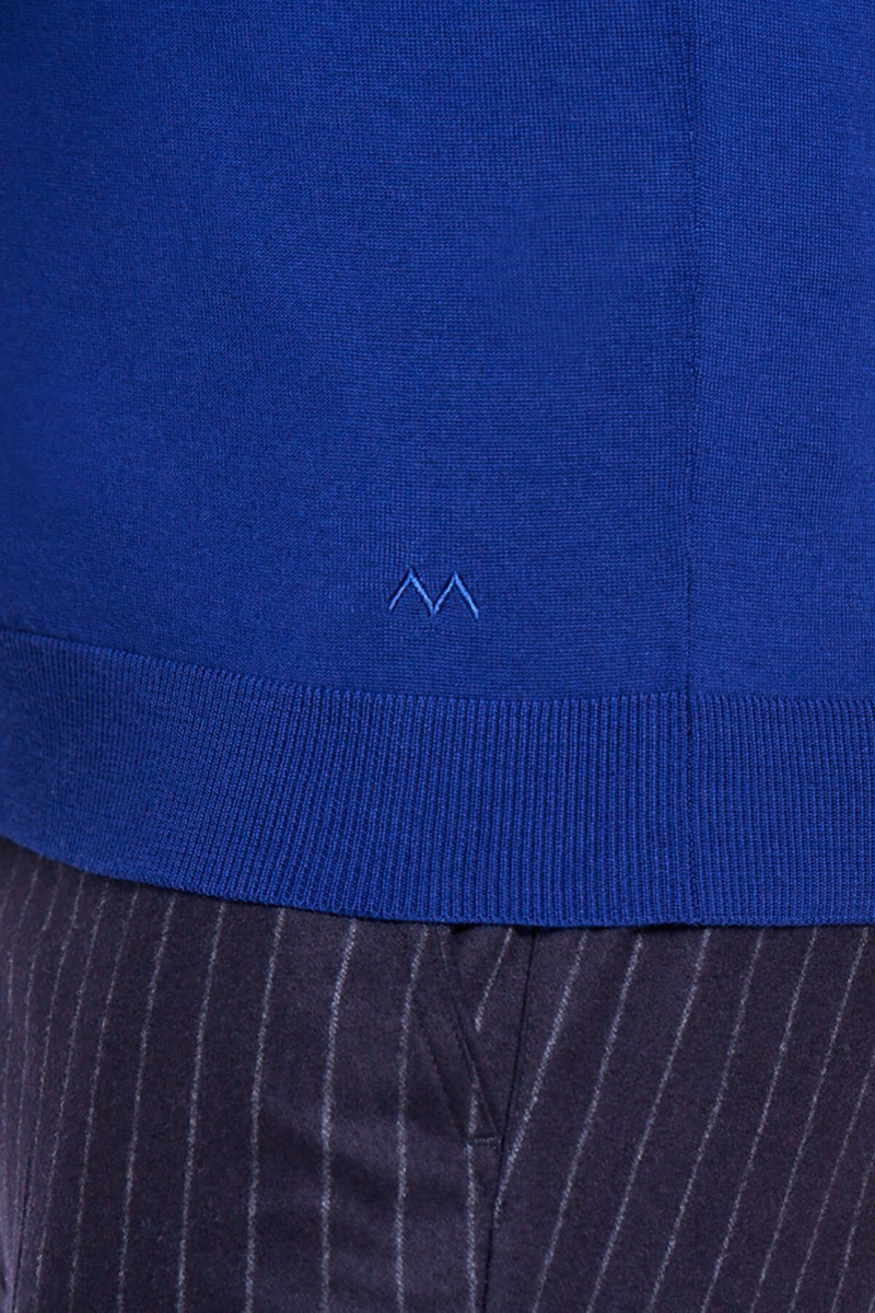 Hemington Polo Yaka Merino Yün Koyu Mavi Triko. 8 Hemington Polo Yaka Merino Yün Koyu Mavi Triko. 8