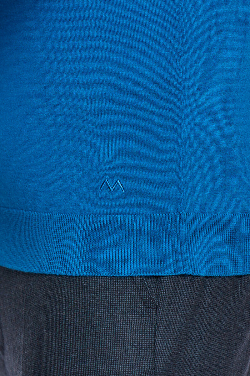 Hemington Polo Yaka Merino Yün Petrol Yeşili Triko. 7 Hemington Polo Yaka Merino Yün Petrol Yeşili Triko. 7