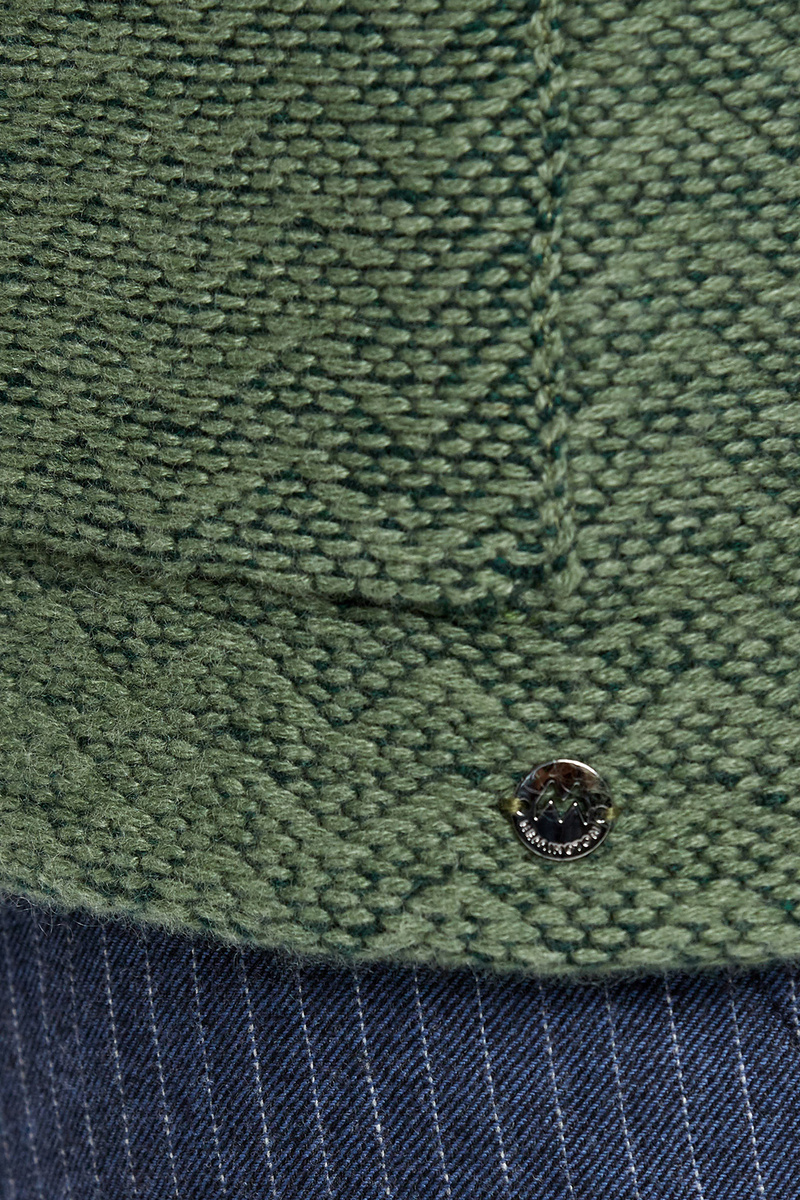 Hemington Saf Kaşmir Balıksırtı Desen Yeşil Triko Ceket. 7 Hemington Saf Kaşmir Balıksırtı Desen Yeşil Triko Ceket. 7