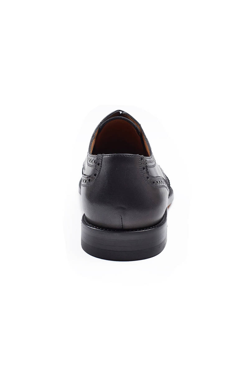 Hemington El Yapımı Siyah Klasik Deri Ayakkabı. 4