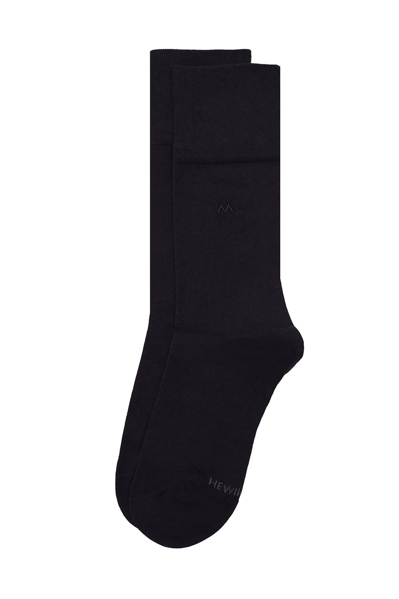 Hemington Siyah Pamuklu Çorap. 2