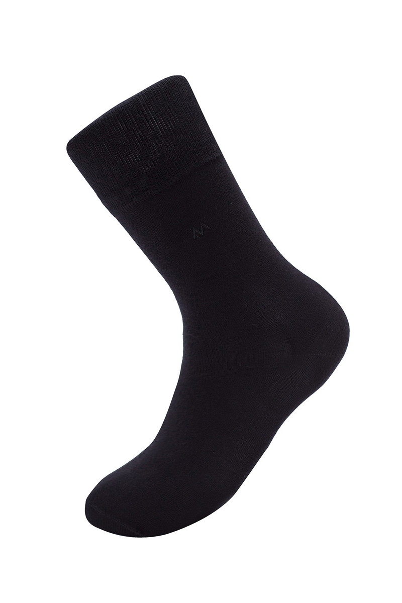 Hemington Siyah Pamuklu Yazlık Çorap. 1