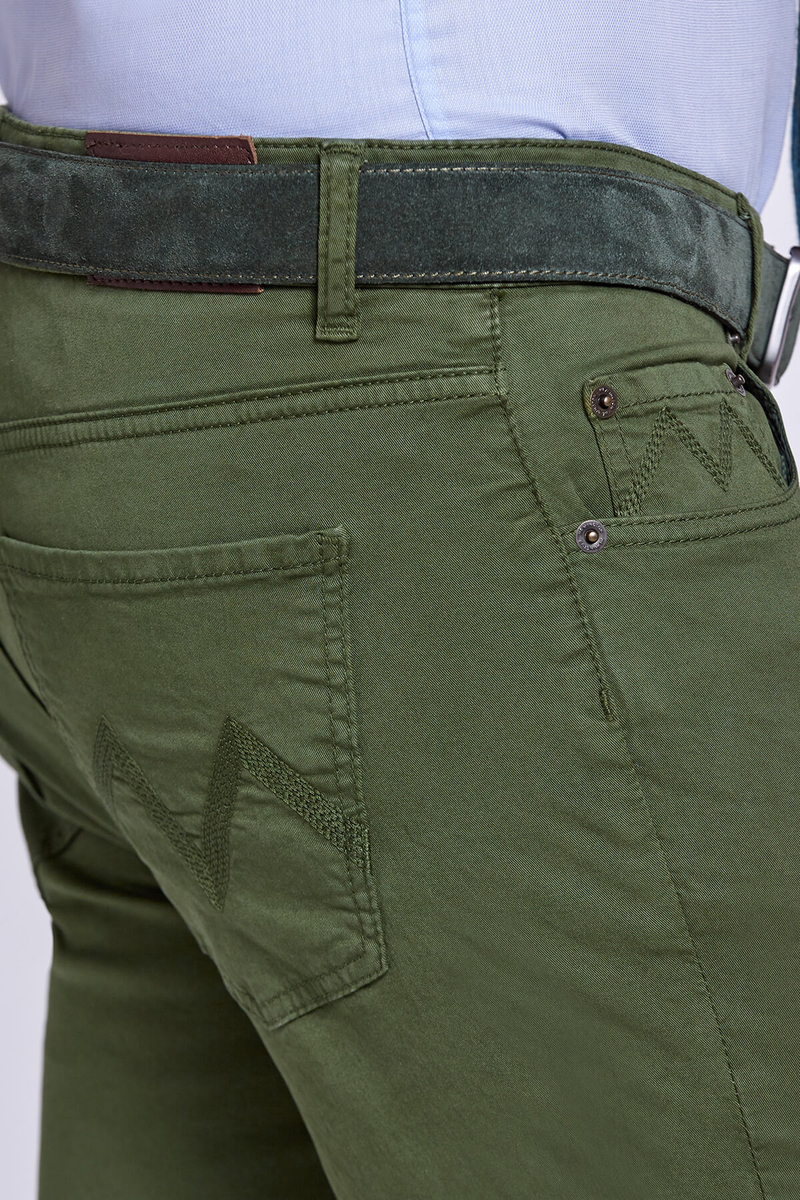 Hemington Slim Fit 5 Cep Yeşil Pantolon. 6