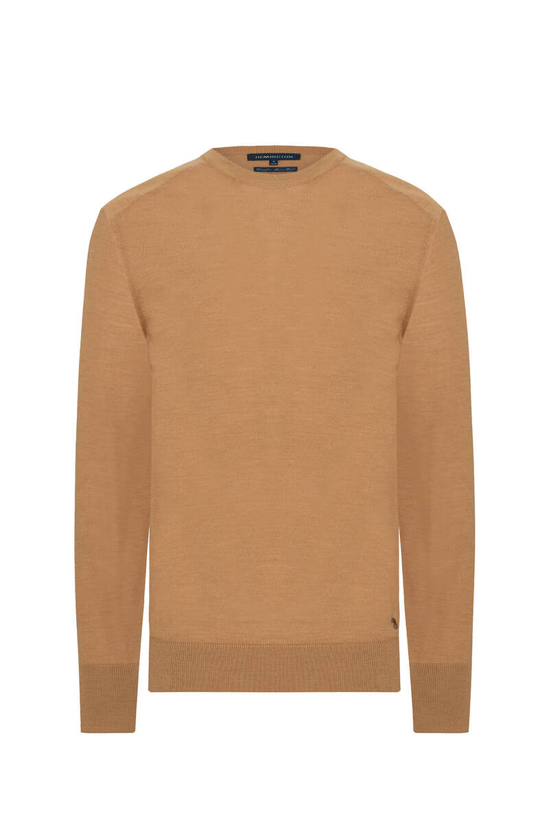 その他 yun Extrafine Merino Camel Bisiklet Yaka Triko | | Hemington