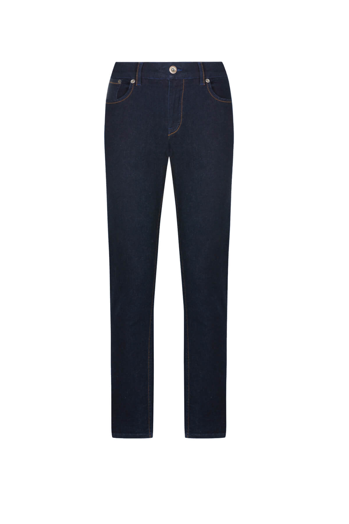 Slim Fit Lacivert 5 Cepli Denim Pantolon