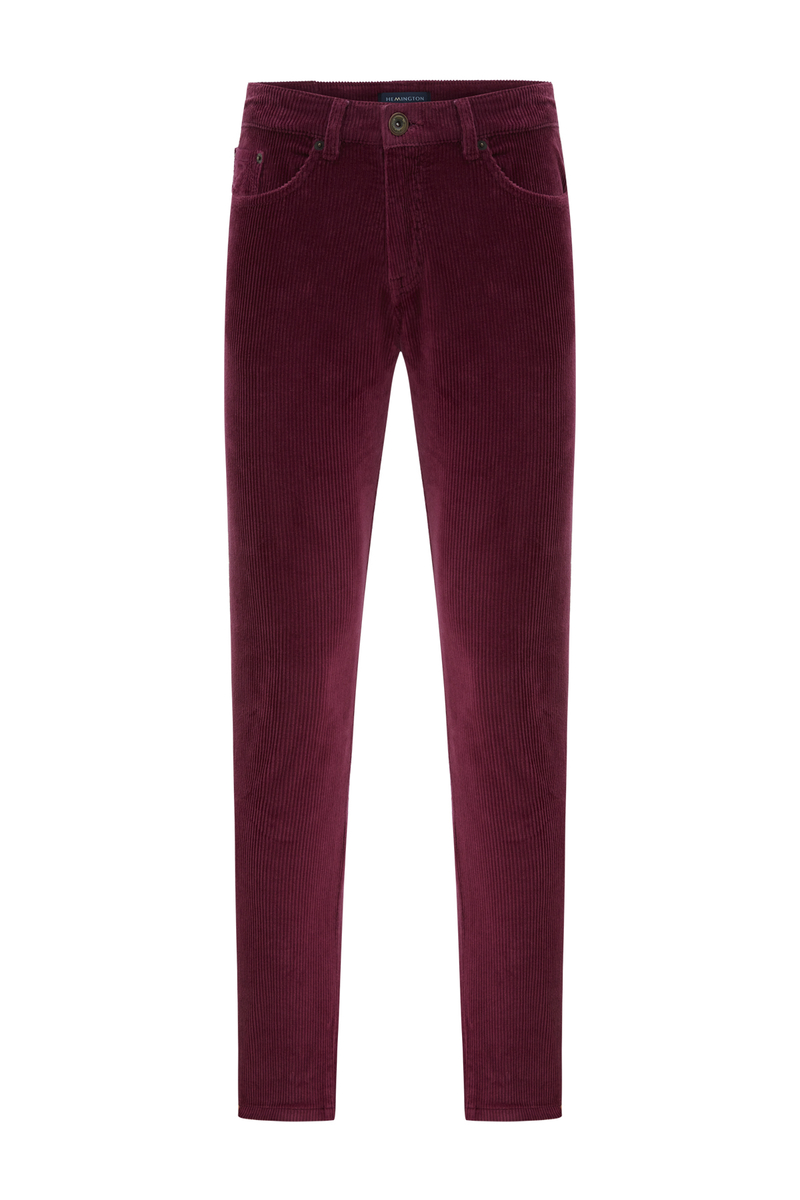 Hemington Slim Fit Magenta Kadife Pantolon. 7 Hemington Slim Fit Magenta Kadife Pantolon. 7