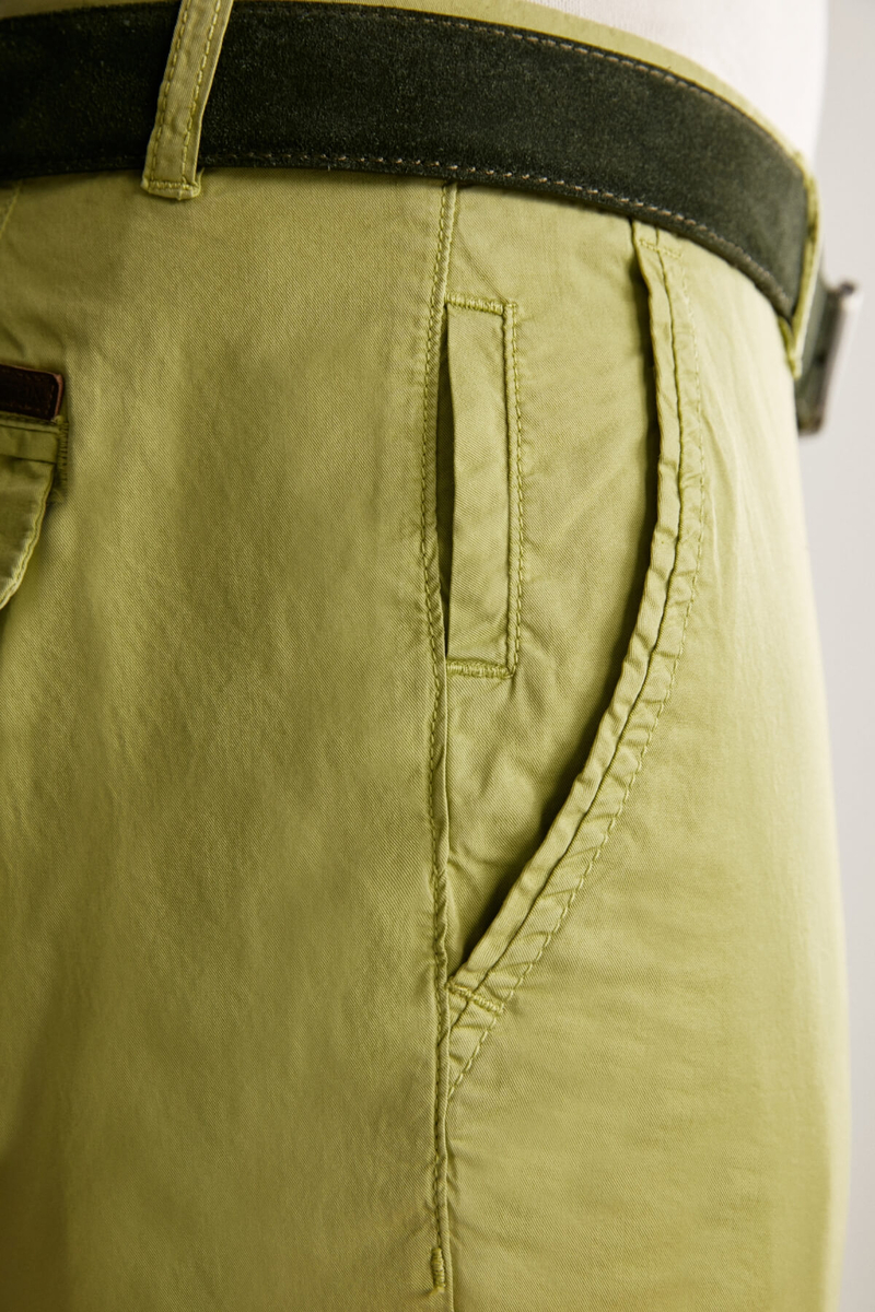 Hemington Yeşil Yazlık Chino Pantolon. 6